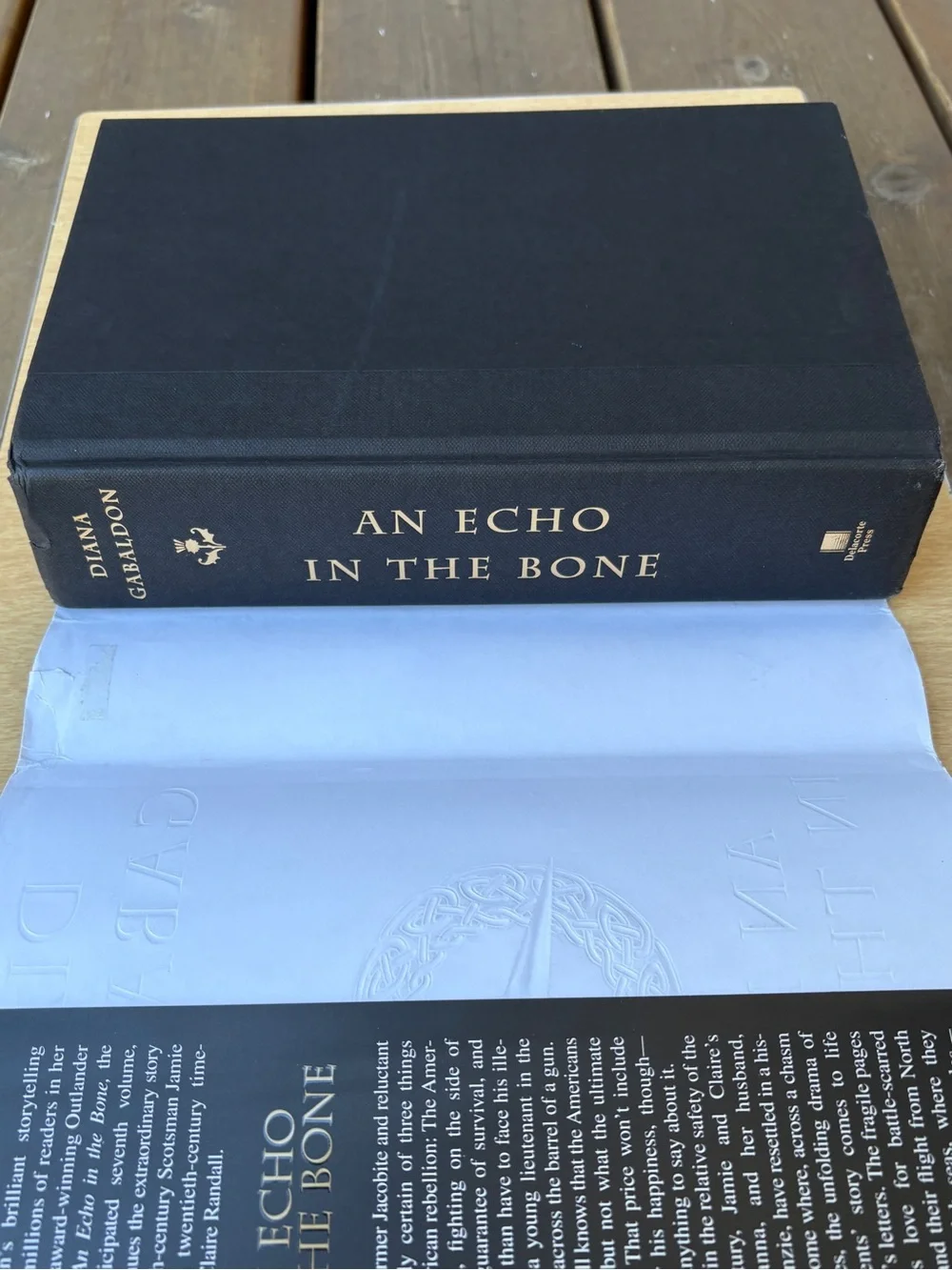 An Echo In The Bone Hardcover First Edition Book By Diane Gabaldon